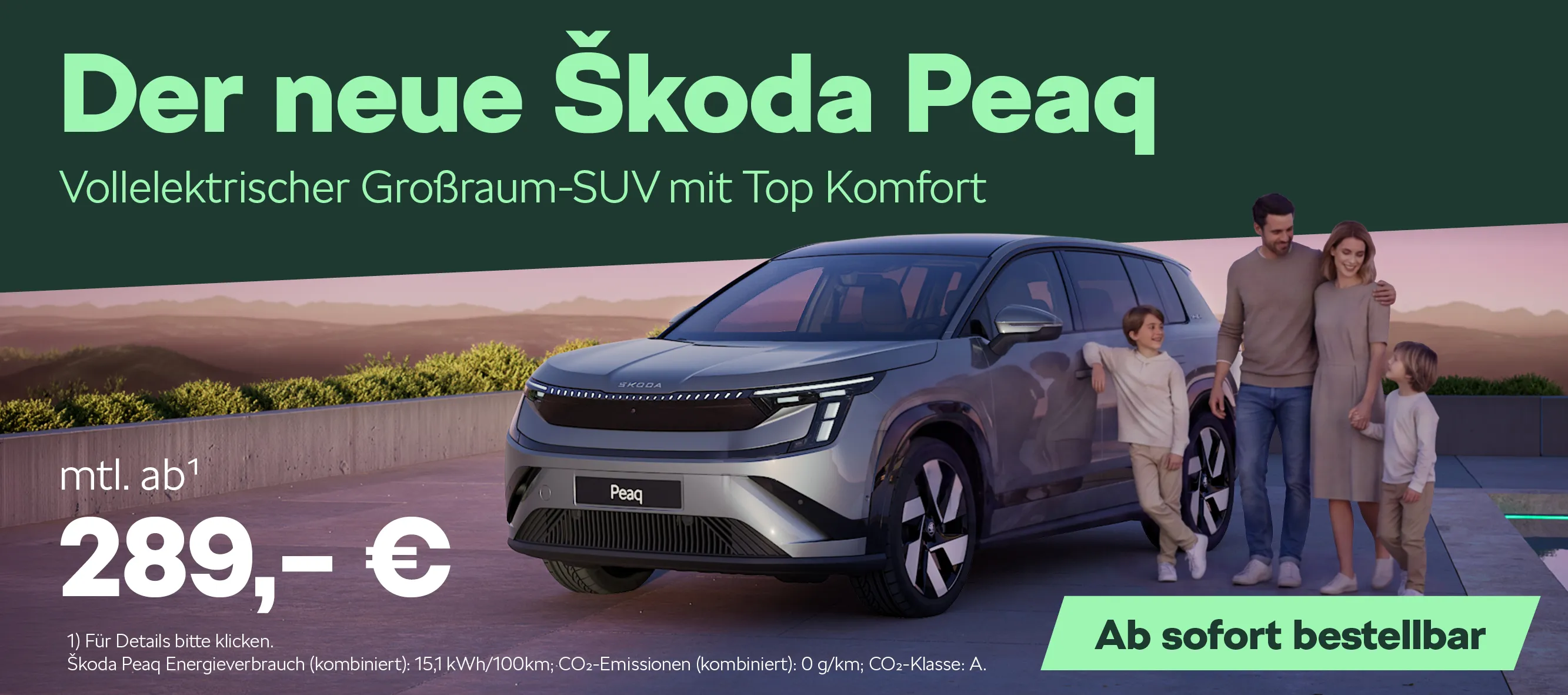Skoda Peaq jetzt bestellbar