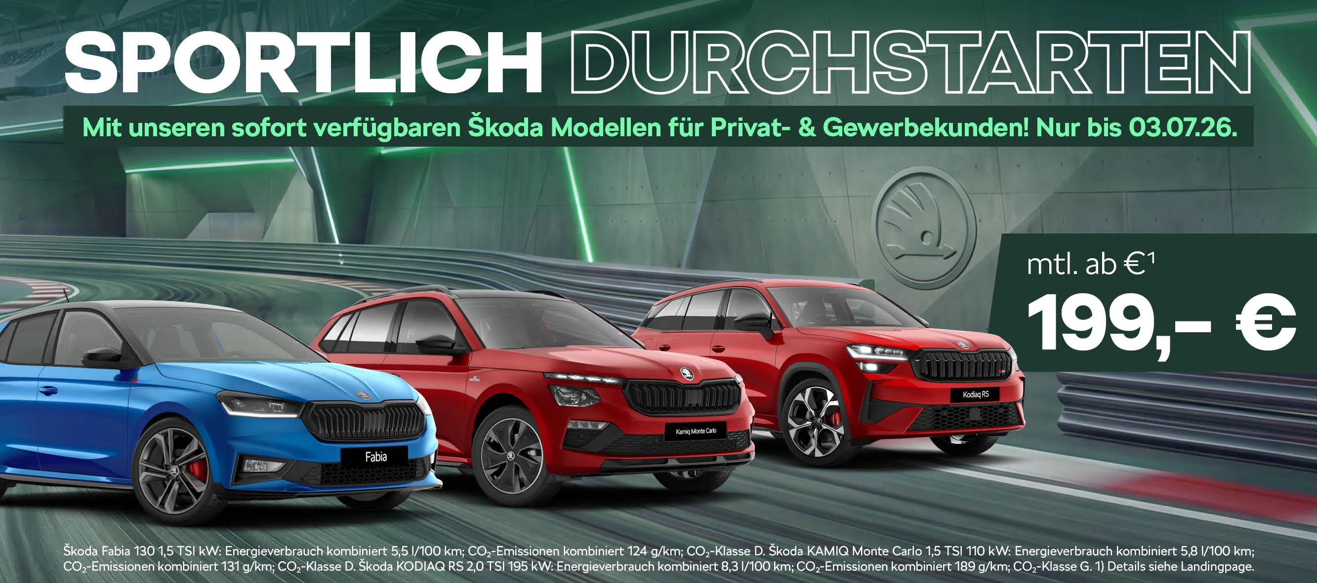 Slider Skoda Lageraktion
