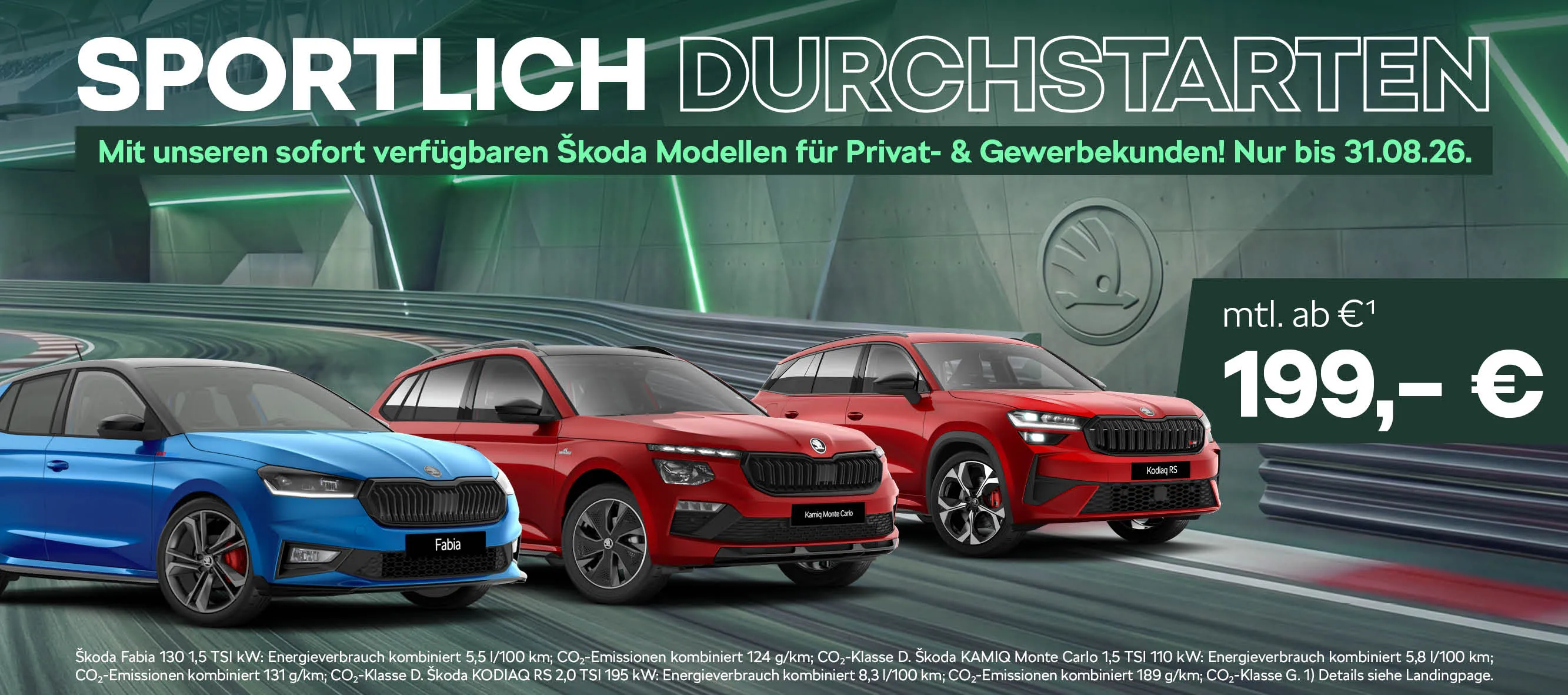 Slider Skoda Lageraktion