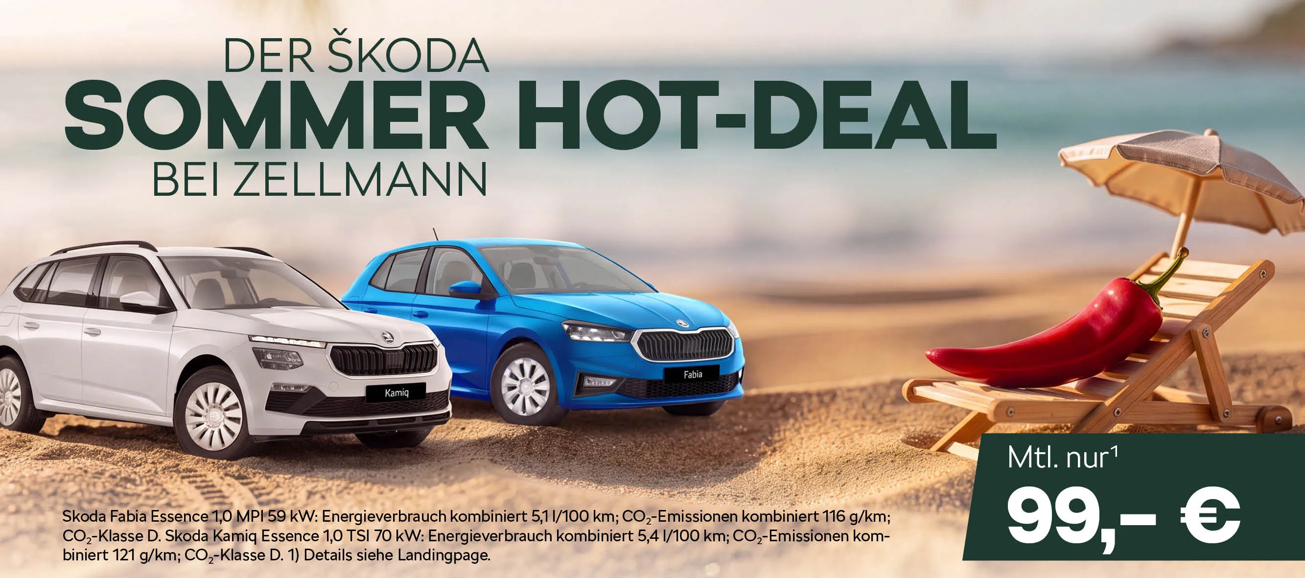 Slider Skoda Sommer Hot-Deal