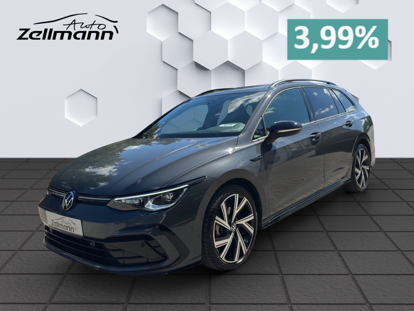 Golf Variant Mildhybrid VIII 1.5 eTSI R-Line DSG 96kW LED AHZV Rückfahrkamera