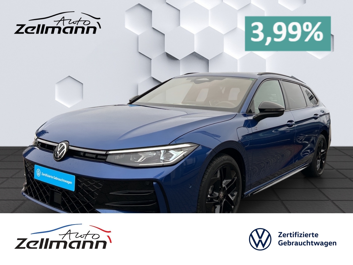 Passat Variant R-Line 1,5 l eHybrid OPF 130 kW (177 PS AHZV MatixLED PanoDach HuD ACC 360°Kamera