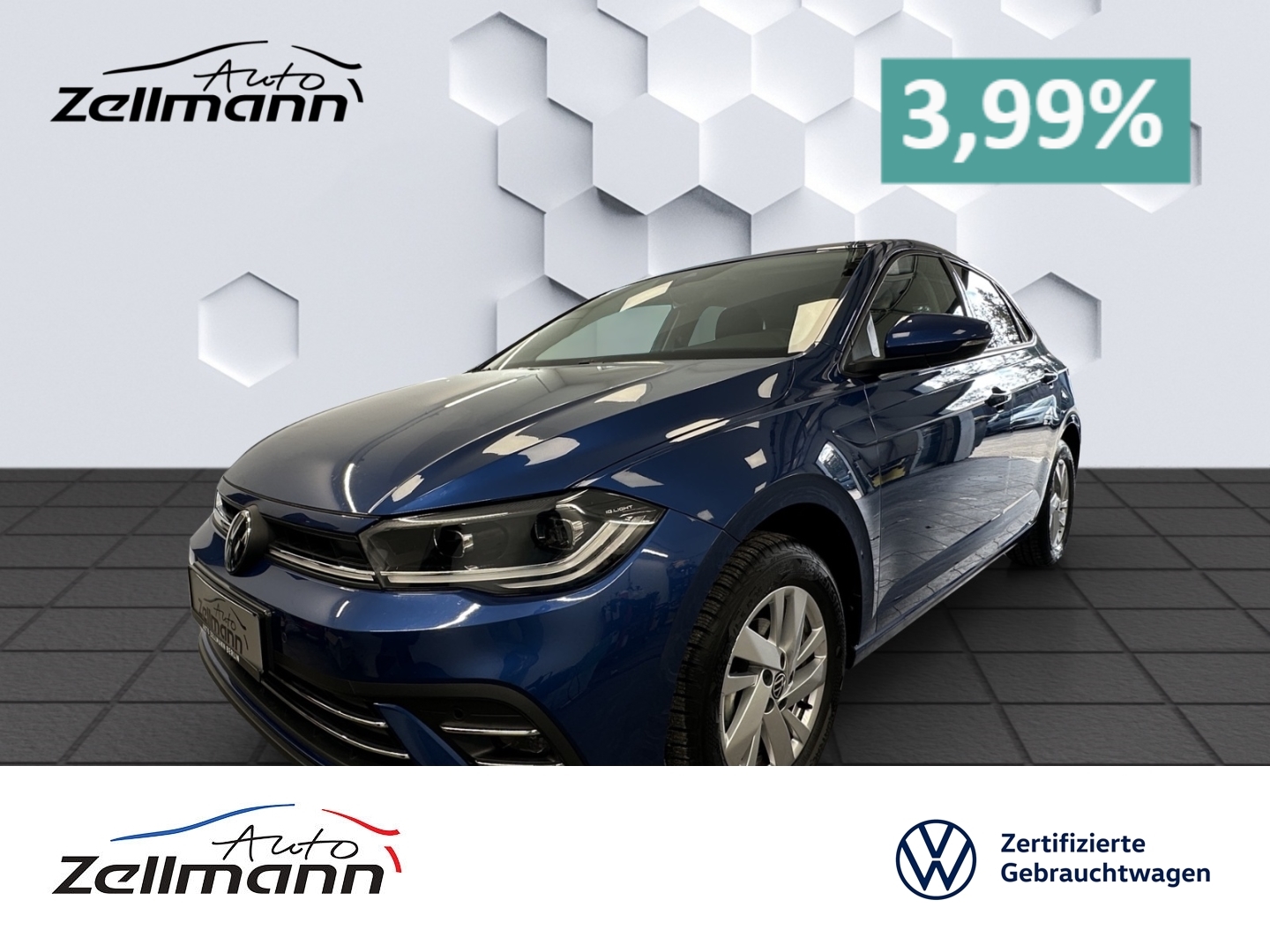 Polo VI Style 1.0TSI DSG 70kW MatrixLED GJR PDC ACC Sitzheizung