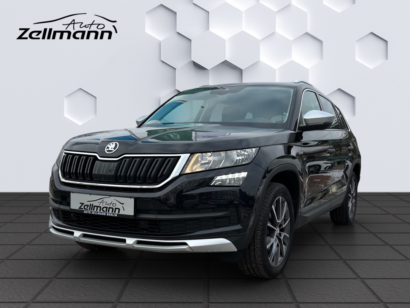 Kodiaq Scout 4x4 2.0TDI AHZV PanoDach ACC 360°Kamera ParkLenkAssist Sitzheizung