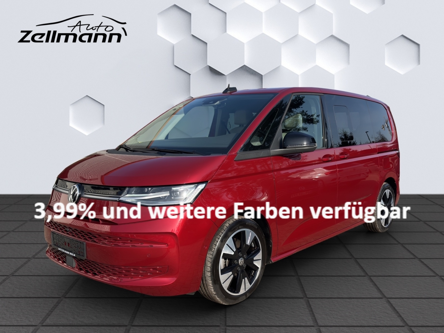 T7 Multivan Life 2.0l TDI 110kW DSG AHZV MatrixLED ACC 360°Kamera ParkAssist Standheizung Sitzheizung 7-Sitzer