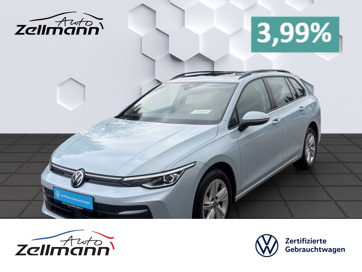 Golf VIII 110 kW Life 2.0 TDI AHZV PanoDach ACC 360°Kamera ParkAssist Sitzheizung