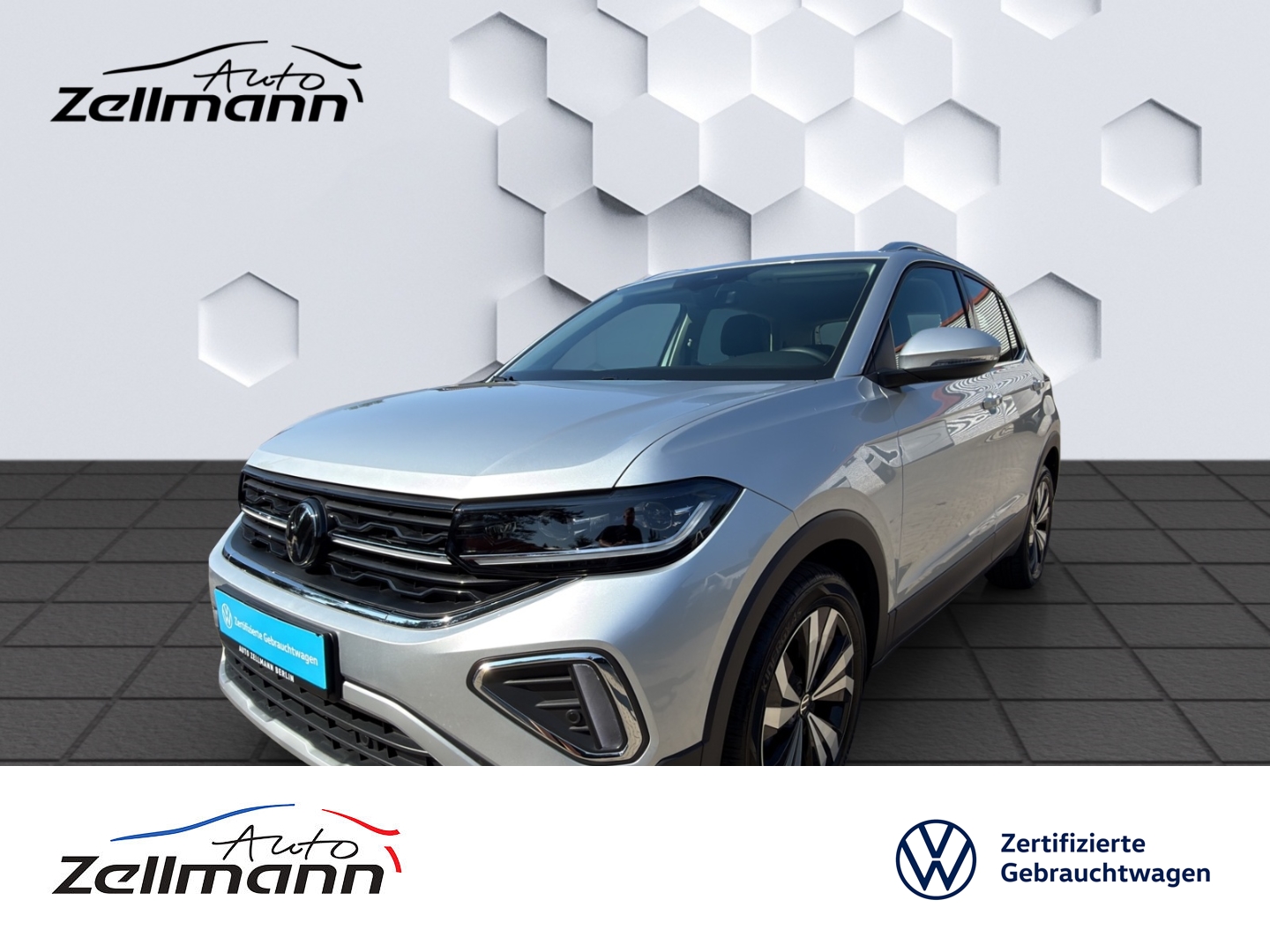 T-Cross Style 1.5TSI 110kW DSG MatrixLED GJR PDC ACC Sitzheizung