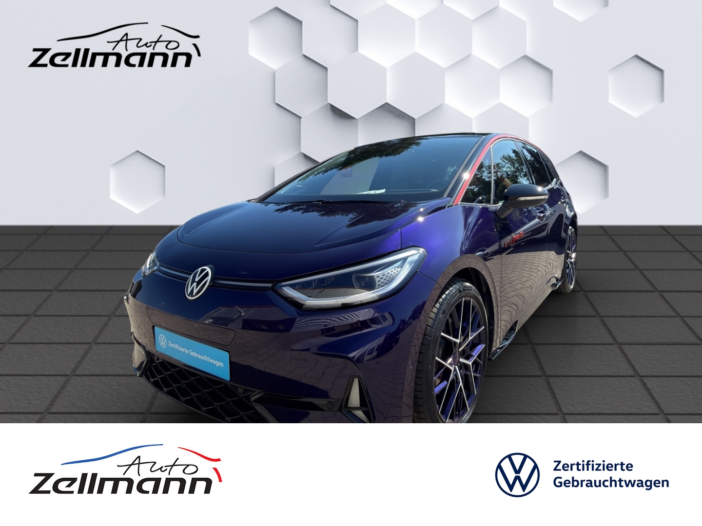 ID.3 GTX Performance 240kW Fire & Ice AHZV MatrixLED HuD ACC Rückfahrkamera ParkAssist