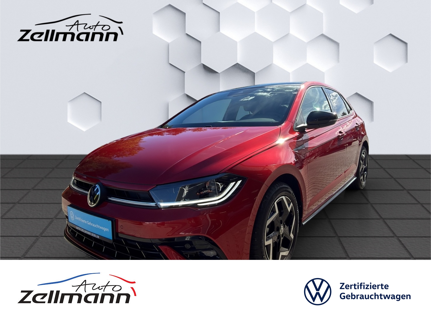 Polo R-Line 1.0TSI 85kW DSG MatrixLED PDC ACC Rückfahrkamera Sitzheizung
