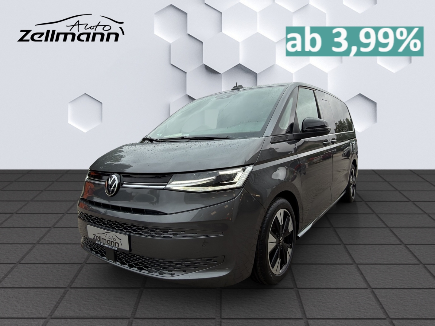 T7 Multivan LÜ Life 2.0 TDI 110kW AHZV MatrixLED ACC DCC ParkAssist 360°Kamera Standheizung 7-Sitzer