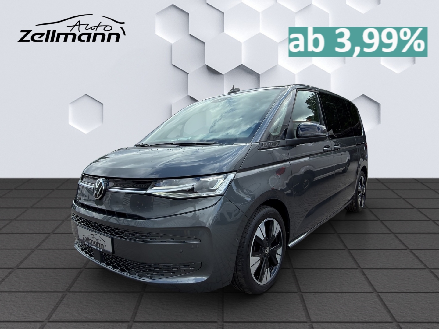 T7 Multivan Life 2.0 TDI 110KW AHZV MatrixLED ACC DCC ParkAssist 360°Kamera Sitzheizung Standheizung 7-Sitzer