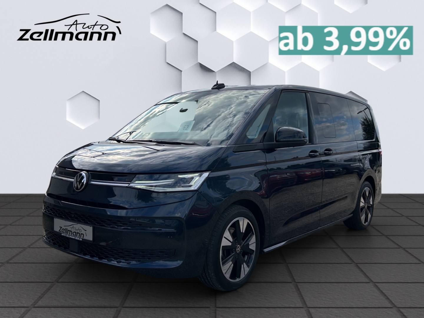 T7 Multivan lang Life 2.0TDI 110kW AHZV MatrixLED ACC DCC 360°Kamera ParkAssist Sitzheizung Standheizung 7-Sitzer