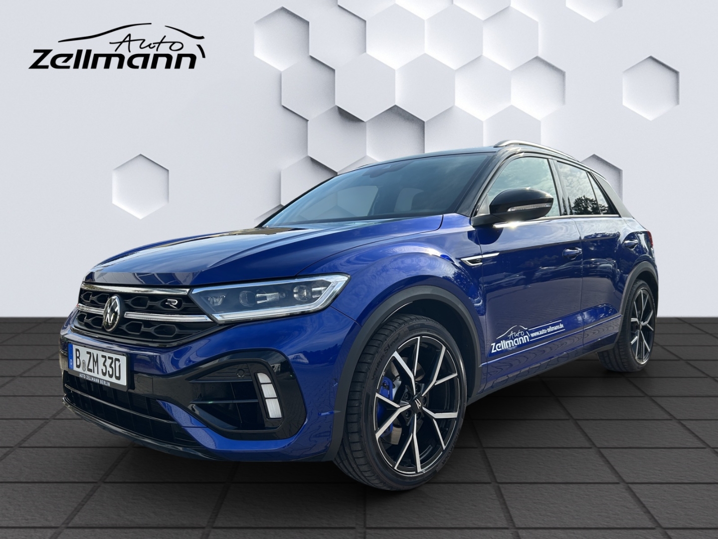 T-Roc R 2.0l TSI 4MOTION DSG El. Panodach Navi Leder AD AHK-abnehmbar Digitales Cockpit