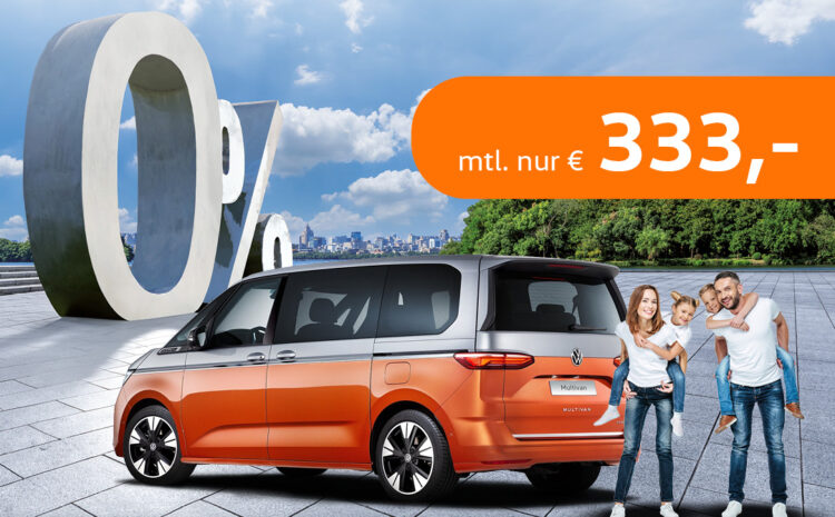  VW Multivan 0% Sonderzins