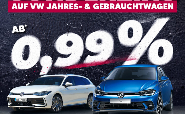  VW VVJ Sonderzins Aktion